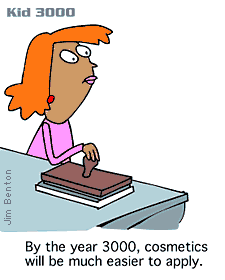 آرایش زنان در سال 3000 میلادی !