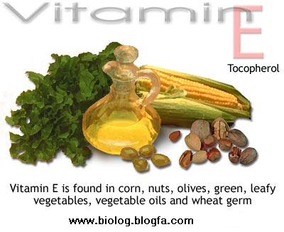 نقش ویتامین E در سلامت بدن