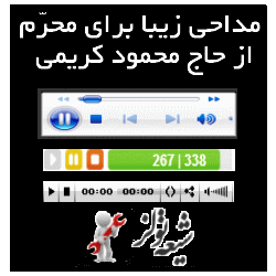 کد مداحی زیبا برای محرم از حاج محمود کریمی- خدا رو شکر محرمت رو دیدم دوباره آقا حون - شیعه تولز