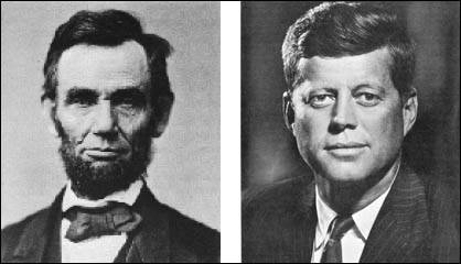 جان اف کندی و آبراهام لینکن، دو رئیس جمهور غیر ماسونی