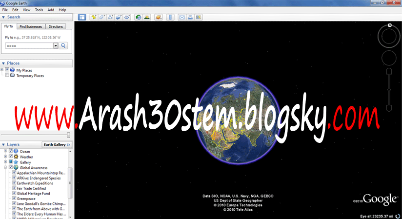 Google Earth Beta