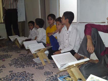 جلسه قرآن آستانه حضرت سید علاءالدین حسین بن موسی علیهما السلام