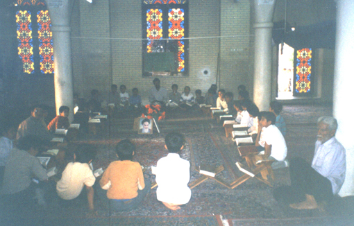 جلسه قرآن آستانه حضرت سید علاءالدین حسین بن موسی علیهما السلام