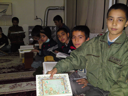 جلسه قرآن آستانه حضرت سید علاءالدین حسین بن موسی علیهما السلام