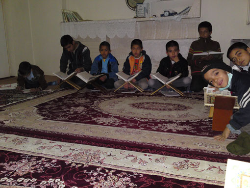 جلسه قرآن آستانه حضرت سید علاءالدین حسین بن موسی علیهما السلام