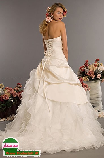 مدل لباس عروس سری1 - modestan.ir