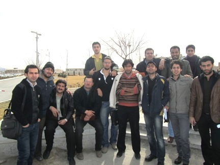 بازدید از دانشگاه آزاد اسلامی شهر مجلسی (زمستان 89) 