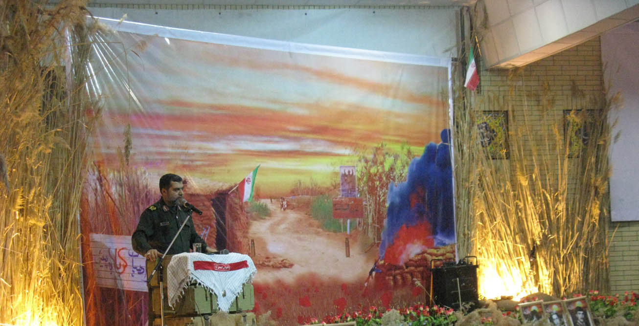 سردار آبنوش در سومین یادواره شهدای گراچقا