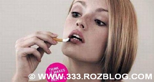 عکس تبلیغات جالب مبارزه با سیگار