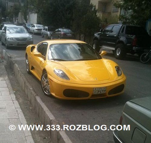 خیابان های تهران در تسخیر سوپر ماشین ها