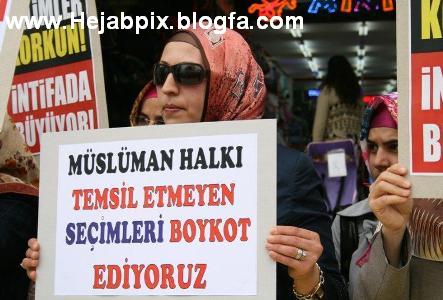 ضرب و جرح دانش آموزان مسلمان تركيه به دليل حجاب اسلامي