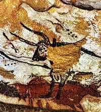 صورت‌های فلكی نقاشی شده بر ديوار سنگی غار لاسكو