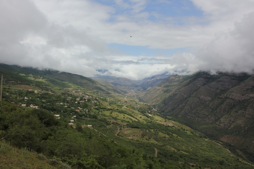 نمایی از جاده چالوس
