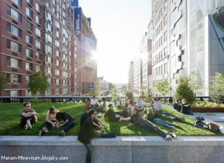 عکس های پارکی جالب در وسط خیابان های نیویورک