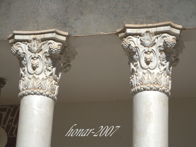 نمونه سر ستون عمارت امير ارشد 