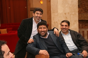 حاج محمد رضا طاهری و حاج سعید حدادیان
