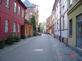 یکی از محله های قدیمی استکهلم