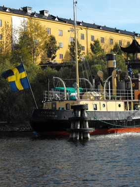 نمای کانال های آب در سوئد
