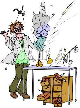 دانشمند در آزمایشگاه