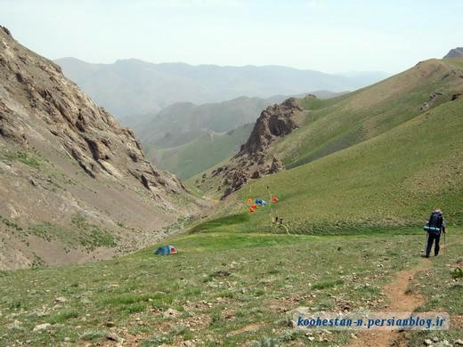 مسیر قله آزادکوه از کلاک