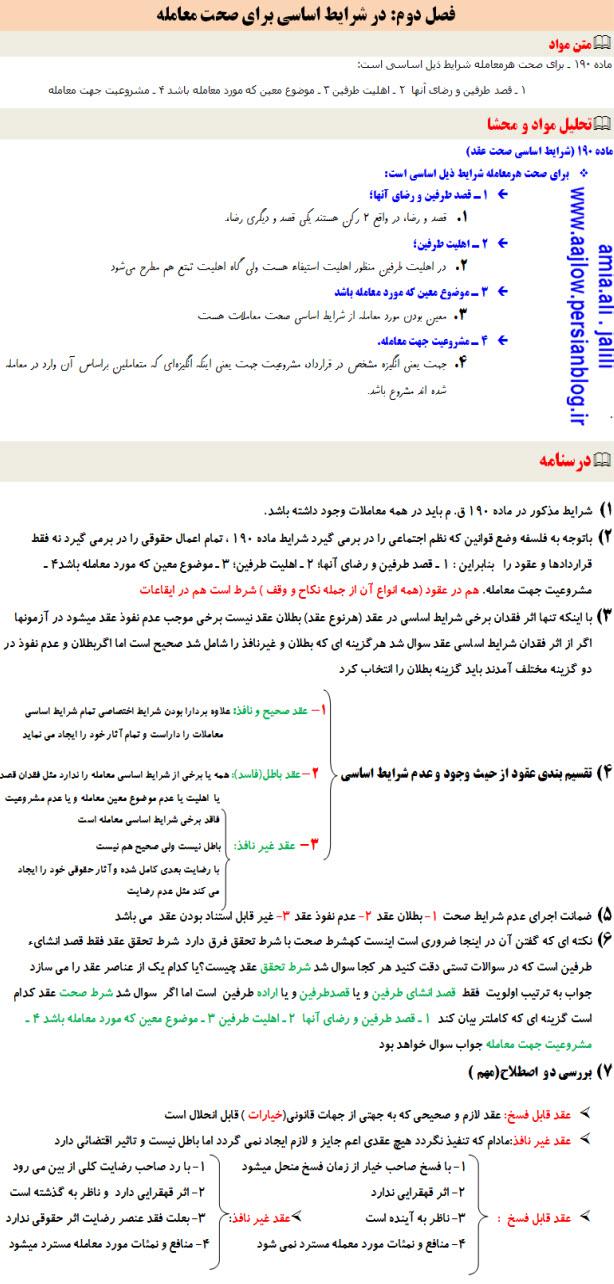 amir_ali_jalily شرایط اساسی صحت معامله (وبلاگ آمخوزش و آزمونهای حقوقی )