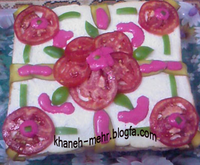 کیک ساندویج