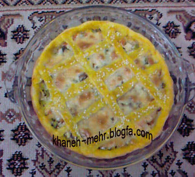 پای مرغ وسبزیجات