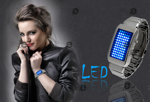 خرید ساعت LED ماتریکس