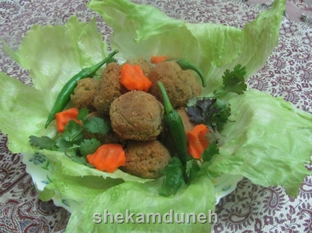 کوفته مرغ و برنج