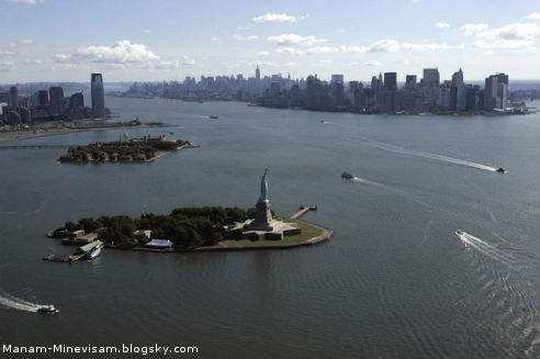 عکس های هوایی از شهر نیویورک