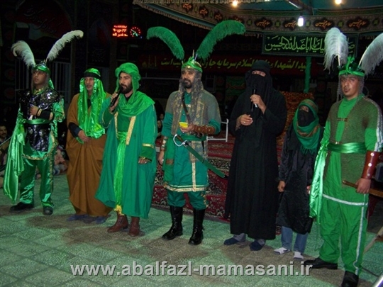 اجرای تعزیه حضرت عباس (ع) در شهرستان اقلید