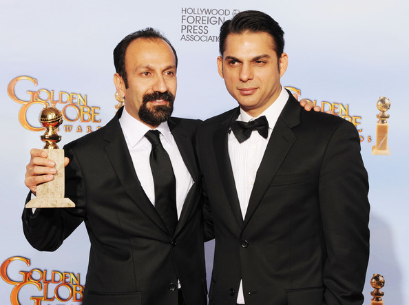 مراسم گلدن گلوب-اصغر فرهادی-golden globe 2012-جدایی نادر از سیمین