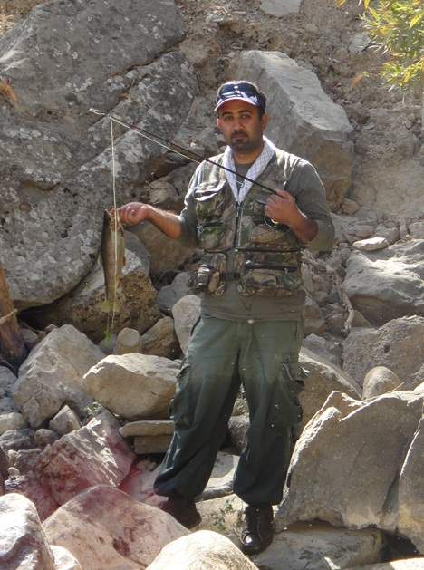 فرهاد و صید موفقش