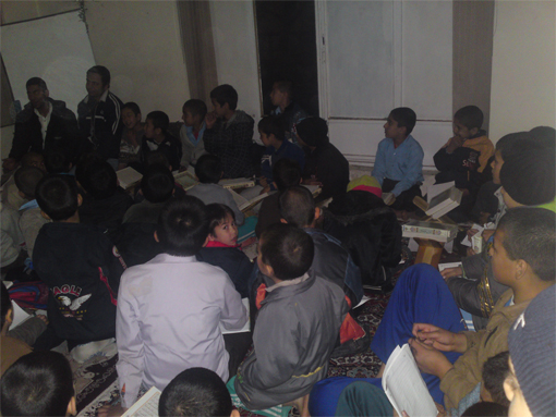 جلسه قرآن آستانه حضرت سید علاءالدین حسین بن موسی علیهما السلام