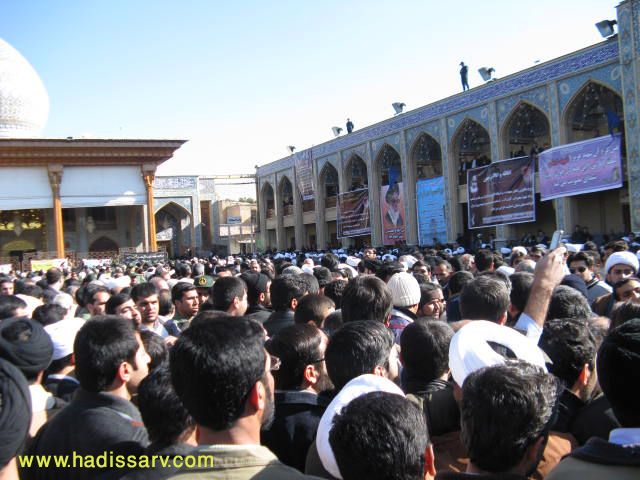 مصادره مراسم تدفین فرزندشهیدمحراب توسط سپاه5