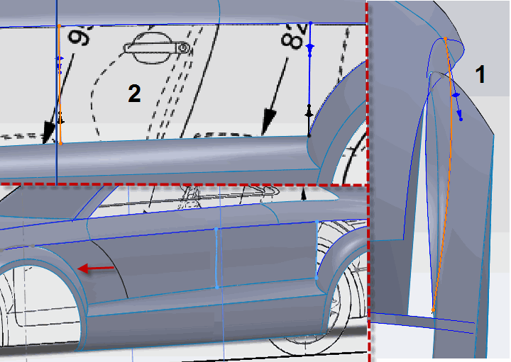 طراحی بدنه خودرو در سالید