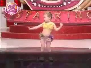 رقص زیبای عربی یک دختر 3 ساله کره ای
