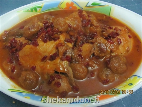 خورش آلو