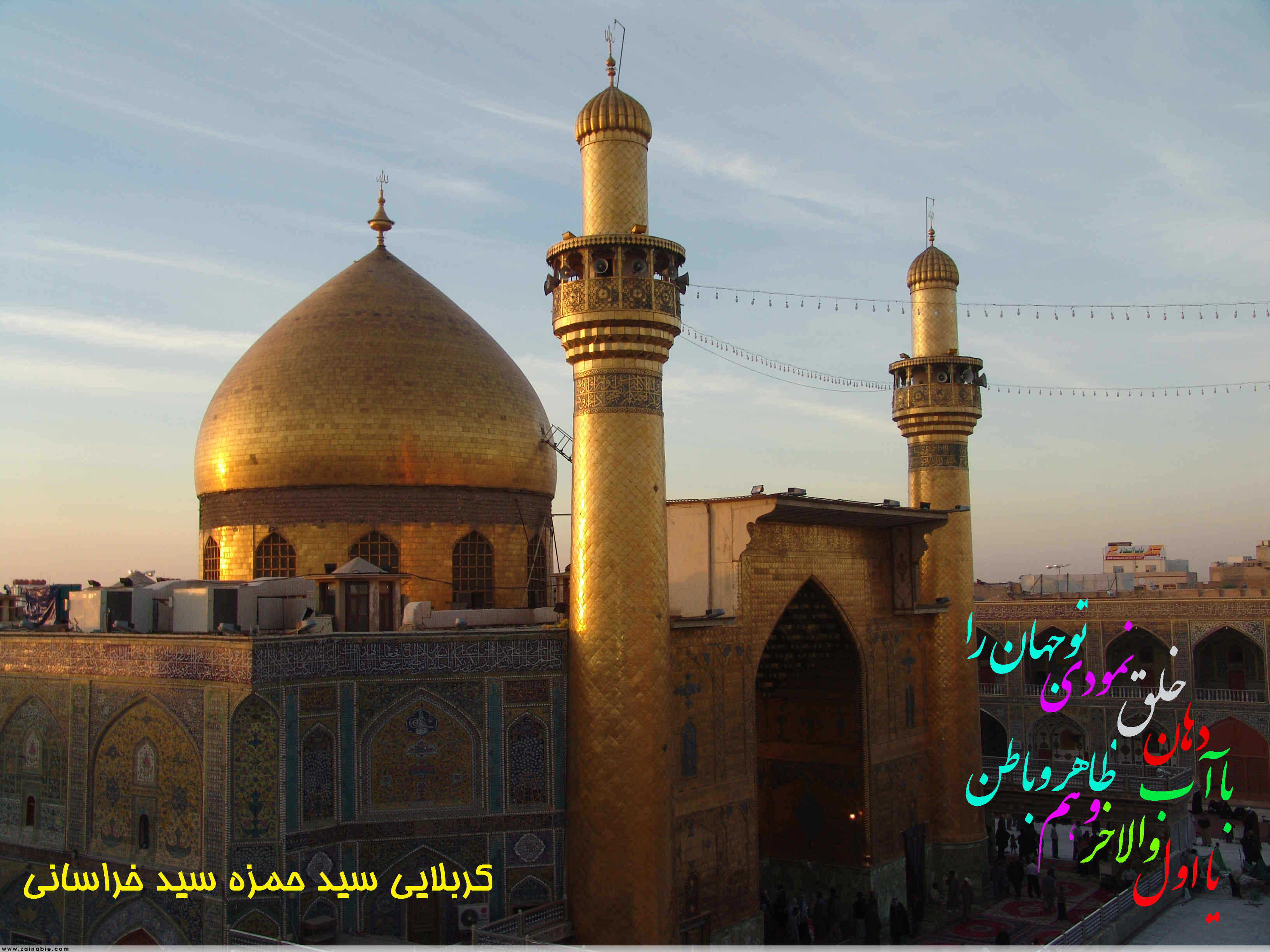 واحد زیبای امیرالمومنین شاه نجف سید حمزه سید خراسانی