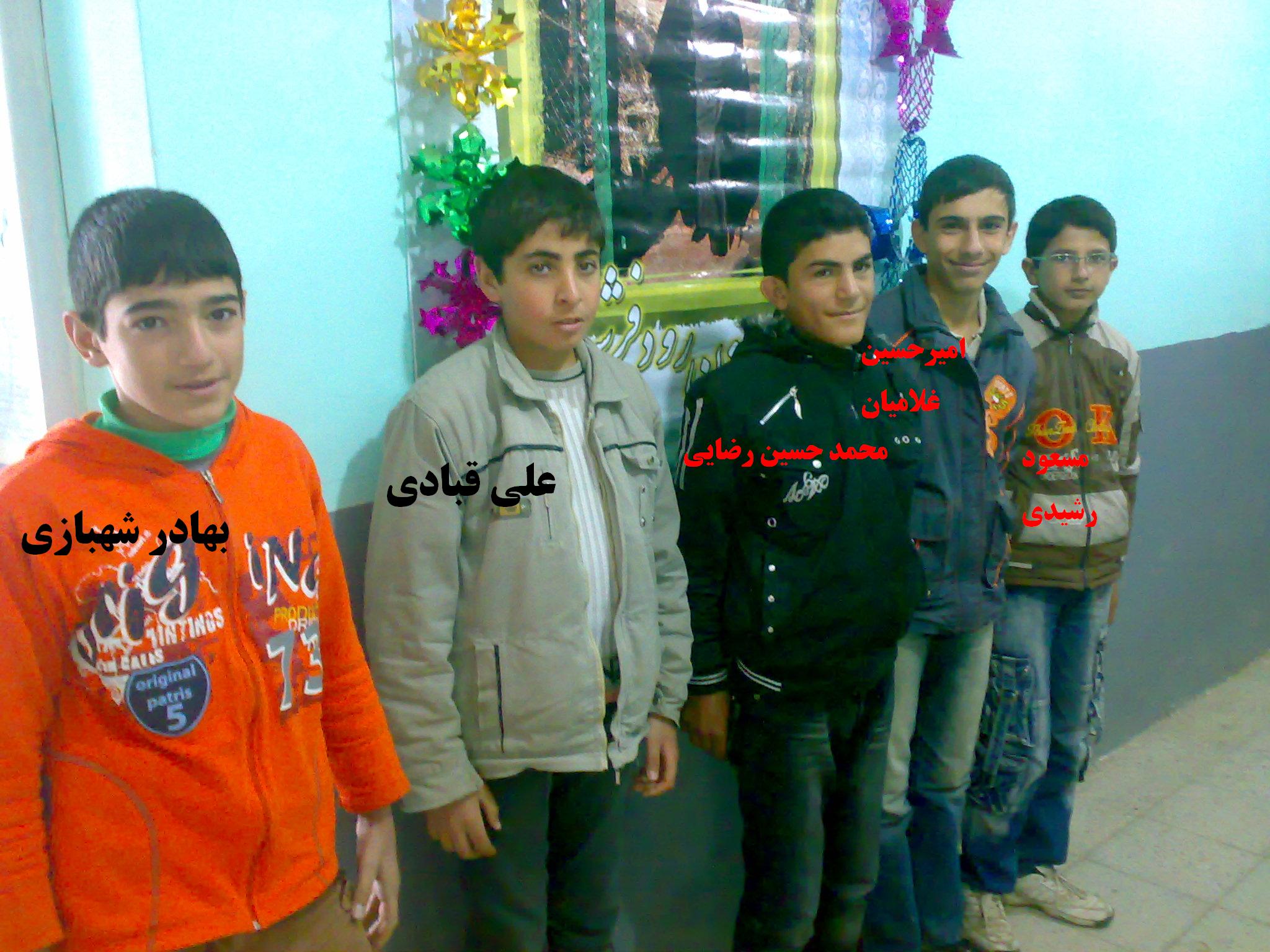 دانش آموزان سال سوم