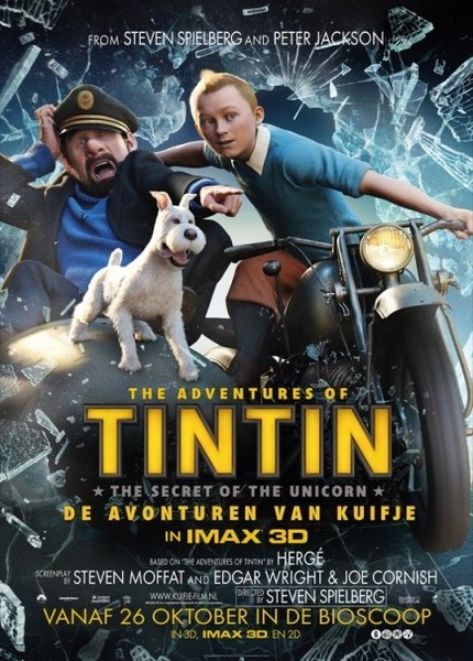 The Adventures of Tintin 2011 دانلود فیلم The Adventures of Tintin 2011