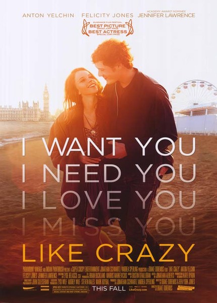 Like Crazy 2011  دانلود فیلم Like Crazy 2011