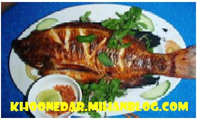 خوراک ماهی با سبزیجات