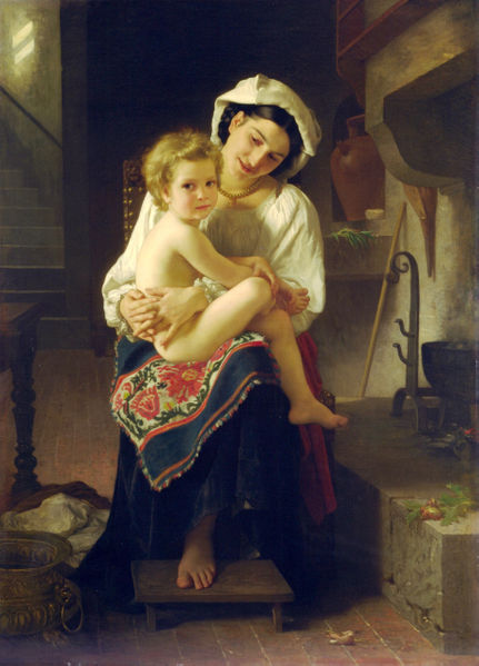 431px_William_Adolphe_Bouguereau_1825_1905_Young_Mother_Gazing_At_Her_Child_1871_.jpg