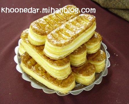 شیرینی زبان با خمیر هزارلا