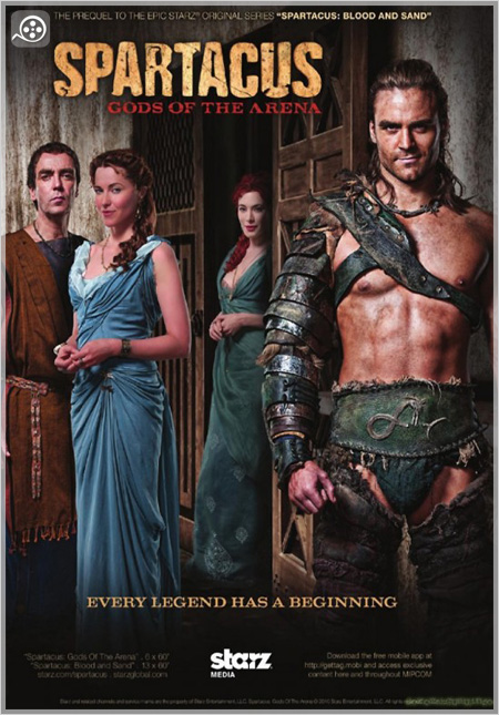gods دانلود سریال Spartacus Gods Of The Arena ، فصل اول کامل