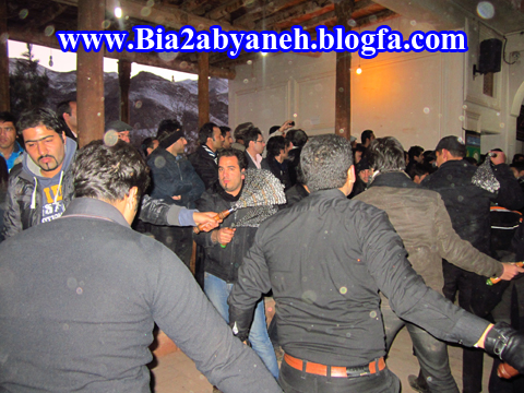 دسته زنجیر زنی پایین ده در زیارت