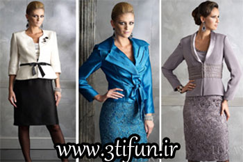 مدل های جدید کت و دامن مجلسی 2012