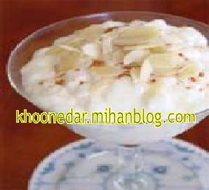 فرنی آرد برنج
