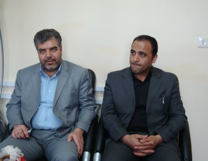 مراد فتحی رئیس زندان مرکزی ارومیه در بازدید نماینده کمیسیون حقوق بشراسلامی از  کانون اصلاح و تربیت زندان مرکزی ارومیه